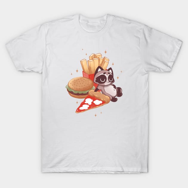 Junk food for life! T-Shirt by rikolaa